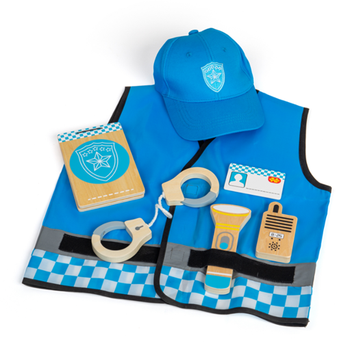 Bigjigs Polizei Anziehsachen