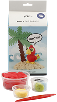 Silk Clay Polly der Papagei