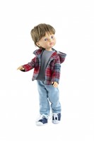 Paola Reina Modepuppe Miguel - bewegliche Puppe mit Armen und Beinen 32cm