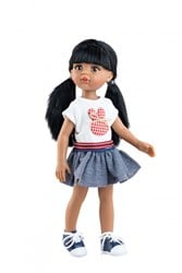 Paola Reina Puppe Caya - Amigas Kollektion 32 cm Spielzeugpuppe