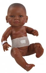 Paola Reina Puppe Bebitos d.Junge Nabelschnur (45cm)