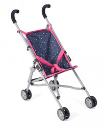 Bayer Chic 2000 Puppenbuggy Roma - Konfetti Pink - Buggy für Puppen