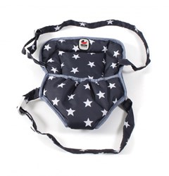 Bayer Chic 2000 Puppentrage navy Sterne Babypuppe Zubehör