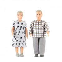 Lundby Poppenhuisfiguren opa & oma 'Jamie'-2