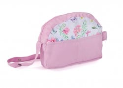 Bayer Chic Poppenluiertas (bloemen wit/roze)