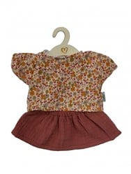 Hollie Poppenrok en -shirt blush happy flower