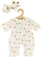 Heless Puppenbody Bio-Baumwolle Fruchtmuster 28-35 cm Spielzeug-2