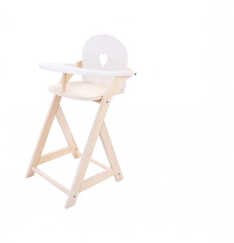 Poppenstoel Grijs/Wit-3
