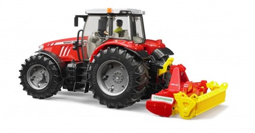 Bruder Spielzeug Pöttinger Lion 3002 Scheibenegge - Landmaschine-3