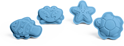 Bigjigs Puderblau Charakter Sandförmchen
