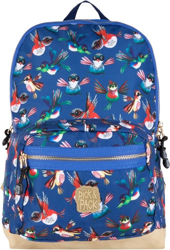 Pick & Pack Birds Rucksack M / Navy