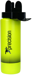 Precision Trinkflasche Team Hygiene Fluo Lime Schwarz 1 Liter Sport