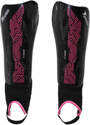 Precision Schienbein- und Knöchelschützer Origin.0 schwarz/rosa large Fußball