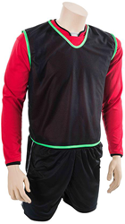 Precision Trainingsweste Sport Polyester Schwarz Atmungsaktiv Erwachsene