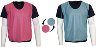 Precision Trainingsweste Sport Polyester Pink-Blau für Jugendliche
