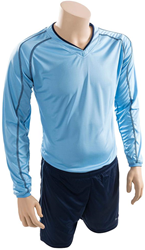 Precision Sportset Rugby Shirt und Shorts Erwachsene XL Blau Navy