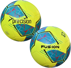 Precision Fußball Fusion FIFA Trainingsball gelb Größe 4 wasserfest