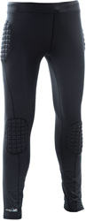 Precision Torwarthose gepolstert Junior Sporthose schwarz Größe M Fußball