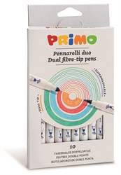Primo PRIMO - Filzstift Duo ø2mm und ø4,6mm in Box