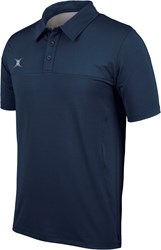 Gilbert Polo Pro Tech blau Rugbyshirt - Medium Größe M