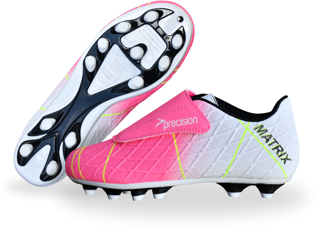 White and pink football boots new arrivals