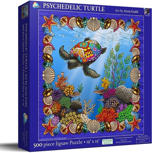 SunsOut Psychedelic Turtle -  Teile-2