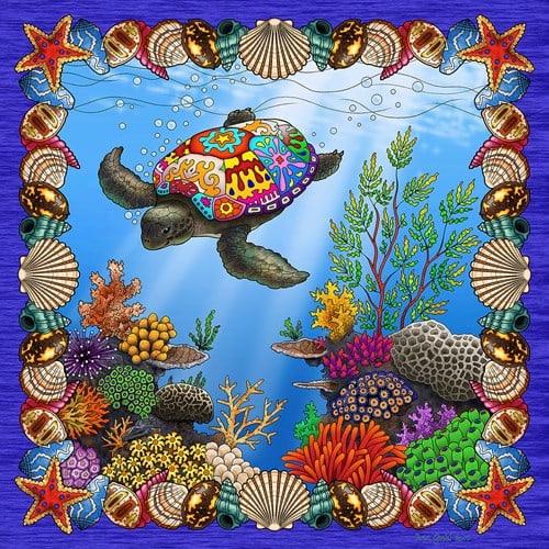 SunsOut Psychedelic Turtle -  Teile