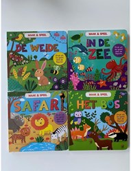 Wins Holland Kartonbuch Spielbuch Die Wiese - pädagogisches Kartonspielzeug
