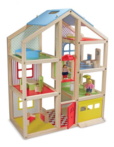 Melissa & Doug Puppenhochhaus Aus Holz