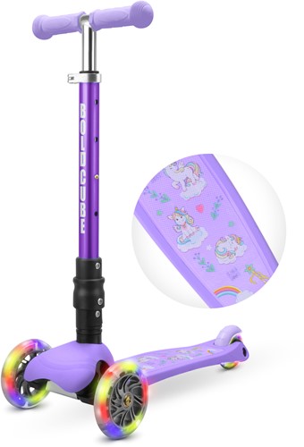 BOLDCUBE Teeny Fold 3-Rad-Roller – Einhorn