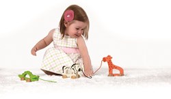 Hape Holz Nachzieh-Elefant - Ziehspielzeug für Kinder ab 1 Jahr