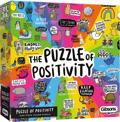 Gibsons Puzzle The Puzzle of Positivity - 1000 Teile-2