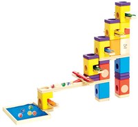 Hape Quadrilla Holz Murmelbahn Music Motion mit Musikfunktion-2