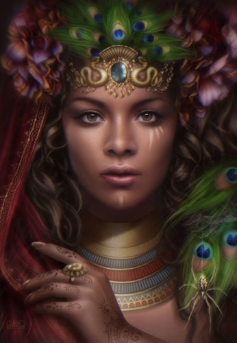 Grafika Queen of the Sun Realm - 1000 Teile