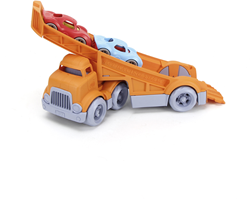 Grünspielzeug Racing Truck mit 2 Rennfahrern