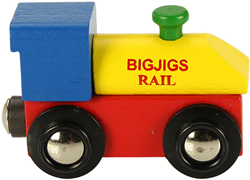 Bigjigs Buchstabe Zug Lokomotive