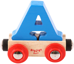 Bigjigs Buchstaben-Zug A