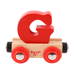 Bigjigs Buchstaben-Zug G