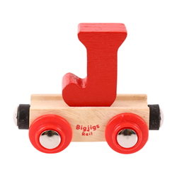 Bigjigs Buchstabe Zug J