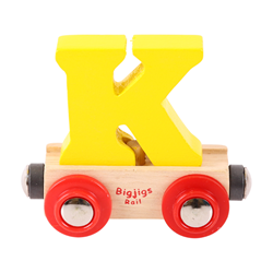 Bigjigs Buchstaben-Zug K