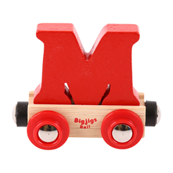 Bigjigs Buchstaben-Zug M