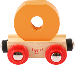 Bigjigs Buchstaben-Zug O