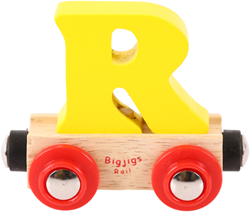 Bigjigs Buchstaben-Zug R