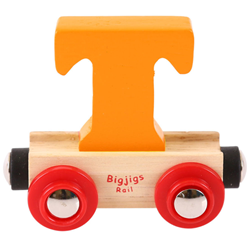 Bigjigs Buchstaben-Zug T