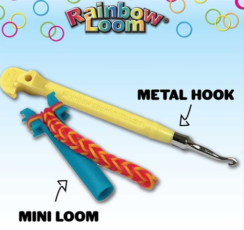 Bandai Rainbow Loom Starterkit - Kreatives Bastelset für Armbänder-3