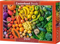 Castorland Puzzle Rainbow of Vitamins - bunte Puzzle 1500 Teile-2