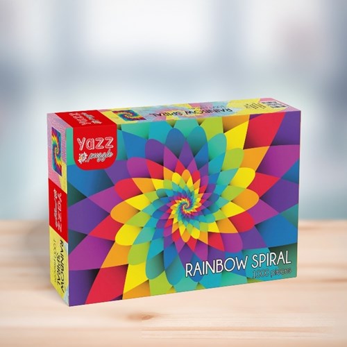 Yazz Puzzle Rainbow Spiral - bunte Puzzle 1000 Teile-2