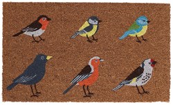 Esschert Design Fußmatte Kokos Vögel L braun Schmutzfangmatte Kinder