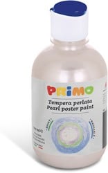 Primo gebrauchsfertige PEARLESCENT-Plakatfarbe, Flasche 300 ml mit Fließverschluss Perlmutt