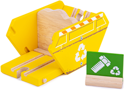 Bigjigs Zugzubehör-Recycling-Behälter